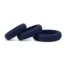 Набор эрекционных колец Hombre Xtra Stretch Silicone C-Bands, синий - Фото №3