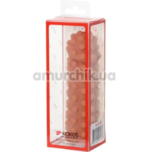 Насадка на пенис Kokos Extreme Sleeve ES.02 М 008, телесная