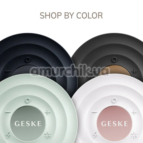 Микротоковый LED-излучатель для восстановления кожи лица Geske Anti-Aging Skin Renewer Metallic 9 in 1, зеленый
