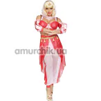 Костюм східної танцівниці Leg Avenue Dreamy Genie Costume, рожево-червоний: топ + брюки + шаль - Фото №1