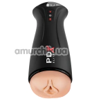 Мастурбатор с вибрацией и всасыванием PDX Elite Fuck Gasm, телесный - Фото №1