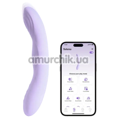 Вібратор для точки G з поштовхами і підігрівом Svakom Selena, фіолетовий - Фото №1