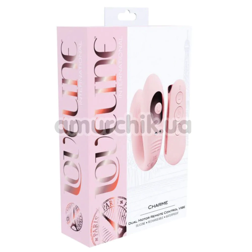Вибратор Loveline Charme, розовый