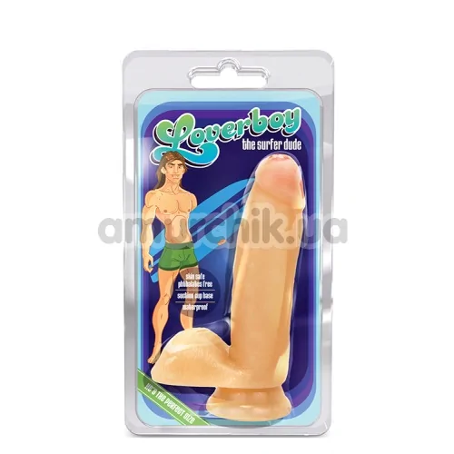Фаллоимитатор Loverboy The Surfer, телесный