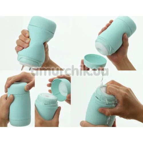 Мастурбатор Tenga Puffy Latte Brown, бежевый