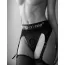 Трусики для страпона с подвязками Strap-On-Me Rebel Harness, черные - Фото №7