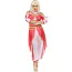 Костюм восточной танцовщицы Leg Avenue Dreamy Genie Costume, розово-красный: топ + брюки + шаль - Фото №1
