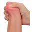 Фаллоимитатор Sliding-Skin Dual Layer Dong 11.5, телесный - Фото №14