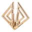 Зажимы для сосков Lockink Adjustable Metal Nipple Clamps with Heavy Pendant, золотые - Фото №2