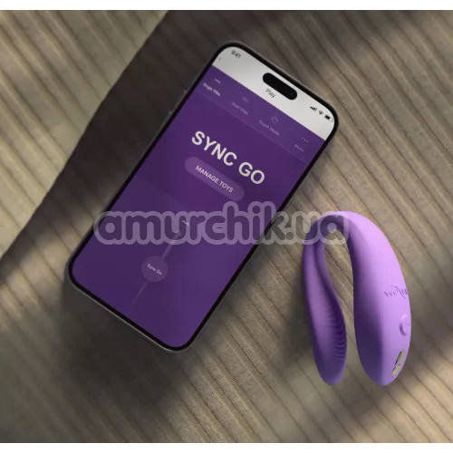 Вібратор We-Vibe Sync Go (ві вайб сінк гоу фіолетовий)