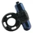 Віброкільце Fantasy C-Ringz Vibrating Super Ring, чорне - Фото №3