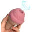 Симулятор орального секса для женщин с вибрацией Sweet Em Velvet Lure Ice Cream, коричневый - Фото №2
