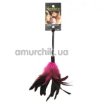 Пёрышко для ласк Sportsheets Pleasure Feather Body Tickler, розовое - Фото №1