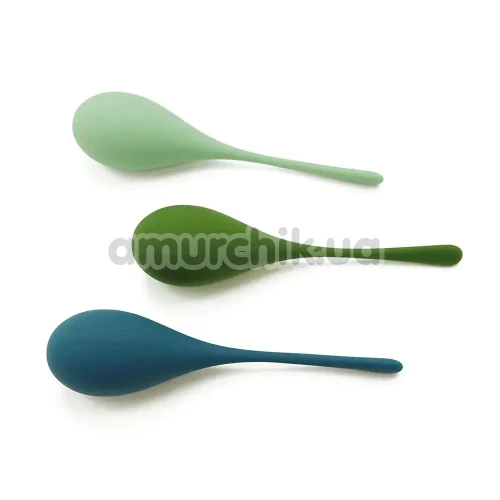 Вагінальна кулька Sweet Em Velvet Lure Kegel Ball 50 г, світло-зелена