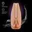 Штучна вагіна з вібрацією M Elite Soft and Wet Renata, тілесна - Фото №8