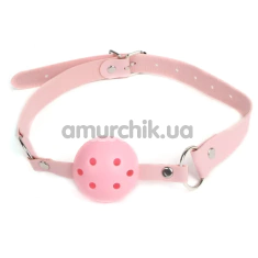 Кляп Star Night Breathable Ball Gag, рожевий - Фото №1