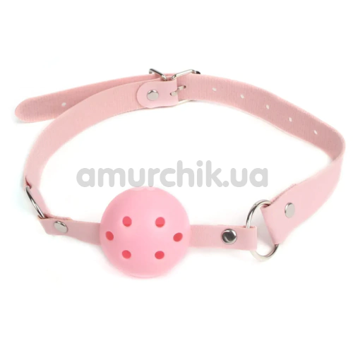 Кляп Star Night Breathable Ball Gag, розовый - Фото №1