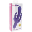 Вибратор Love Rabbit Tripple Plesuare Vibrator, фиолетовый - Фото №8