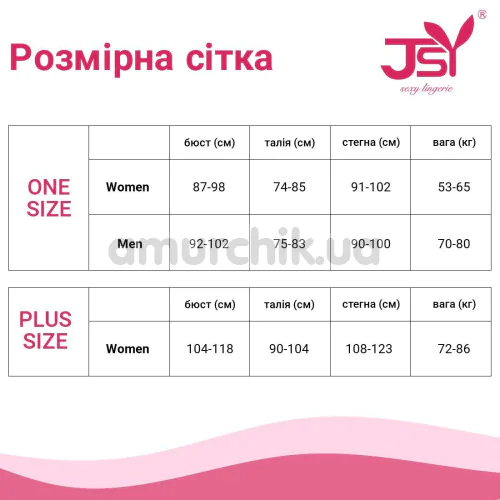 Комплект JSY 6883, чорний: пеньюар + трусики