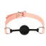 Кляп Liebe Seele Dark Candy Breathable Silicone Ball Gag, рожевий - Фото №1