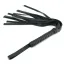 Батіг Sex & Mischief Black Faux Leather Flogger - Фото №4