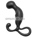 Стимулятор простаты Master Series Prostatic Play Pathfinder Silicone Plug, черный - Фото №1