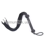 Флоггер DS Fetish Leather Flogger 01124, черный - Фото №1