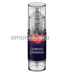 Оральный лубрикант с феромонами Attraction Champagne Strawberry - клубника и шампанское, 50 мл - Фото №1