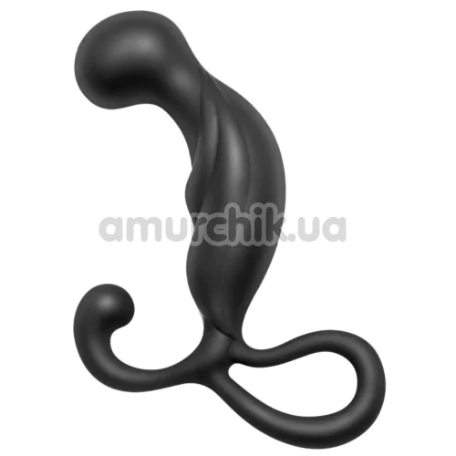 Стимулятор простаты Master Series Prostatic Play Pathfinder Silicone Plug, черный - Фото №1