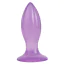 Анальна пробка Hi-Rubber 4.8 Inch Butt Plug, фіолетова - Фото №1