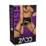 Гартери з фіксаторами для рук Zado Fetish Line Suspender Belt, чорні - Фото №12
