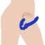 Безремневой страпон с вибрацией Strap U Revolver II Vibrating Strapless Strap On Dildo, синий - Фото №8