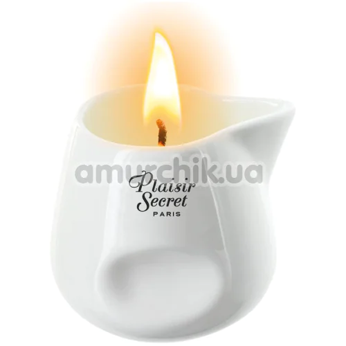 Массажная свеча Plaisir Secret Paris Bougie Massage Candle Monoi - моной, 80 мл