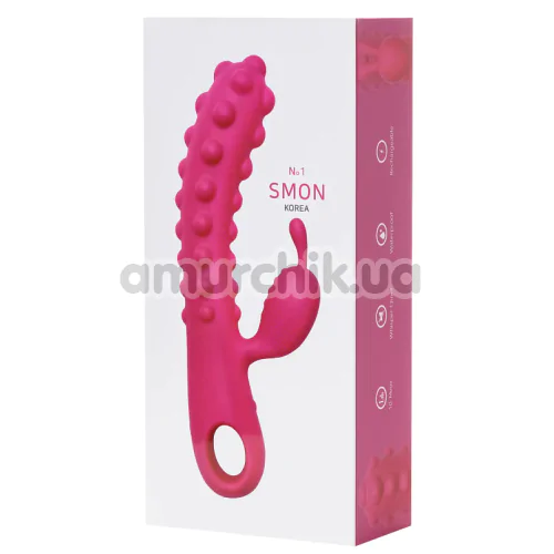 Вібратор Kokos Smon No. 1, рожевий