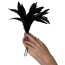 Перышко для ласк Adrien Lastic Prestige Feather Tickler, черное - Фото №4