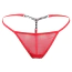 Трусики-стрінги Star Night Rhinestone Panties With Crystals, червоні - Фото №9