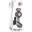 Виброкольцо Adam & Eve Ball Buzzer Cock Ring, серое - Фото №4