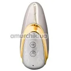 Кліторальний вібратор Vibe Therapy Discreet, срібний - Фото №1