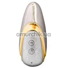 Кліторальний вібратор Vibe Therapy Discreet, срібний - Фото №1