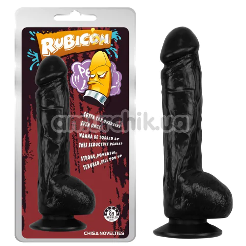 Фалоімітатор Rubicon Orgasm Stealer Penis 8.9, чорний