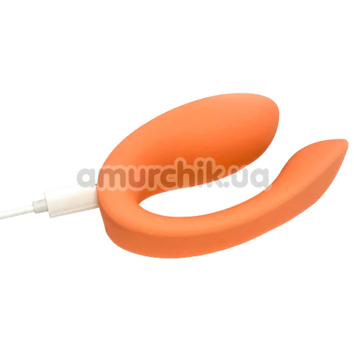 Вибратор Glam Couples Vibrator, оранжевый