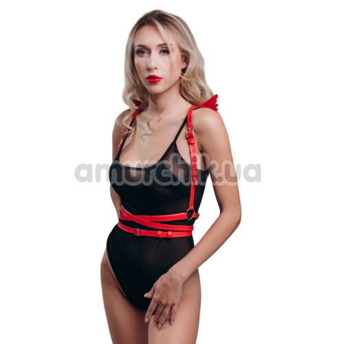 Портупея Love Style Angel 3, красная
