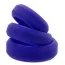 Набір з 3 ерекційних кілець A - Toys Cock Rings Set 768015, фіолетовий - Фото №4
