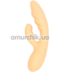 Вибратор Sweet Em Velvet Lure Flexi Bunny Vibrator, оранжевый - Фото №1