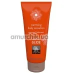 Лубрикант с согревающим эффектом Shiatsu Body Sensation Love Glide Personal Lubricant Waterbased Warming, 100 мл - Фото №1