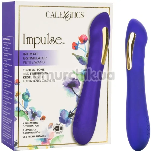 Вібратор з електростимуляцією Impulse Intimate E - Stimulator Petite Wand, фіолетовий