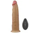 Вибратор с ротацией Dual-Layered Silicone Nature Cock LV410211, телесный - Фото №1