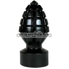 Анальна пробка All Black, 15 см чорна - Фото №1