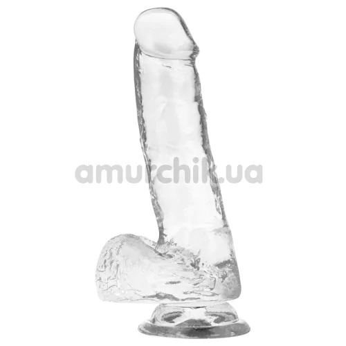 Фаллоимитатор XRAY 18.5 см, прозрачный - Фото №1