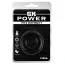 Ерекційне кільце GK Power Fat O Cock Ring No.1, чорне - Фото №3